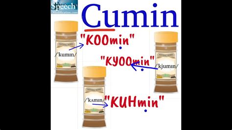 cumin pronunciation audio.